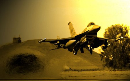 F16 Fighting Falcon - lockheed, jet, fighting, f16, falcon