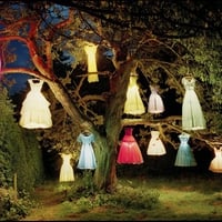 The Dress Lamp Tree