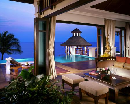 Magnificent - villa, magnificent, pool, dusk, ocean