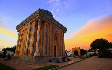 Abu Mansur Mosque in Samarkand - Uzbekistan - fantastic, islam, beautiful, masjid