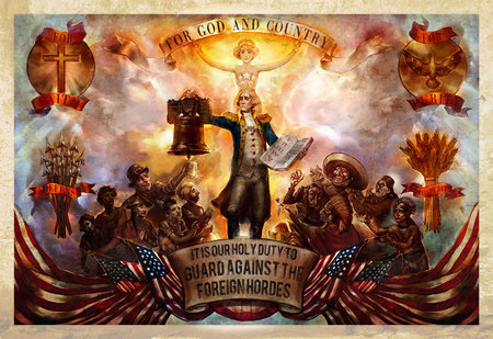 Bioshock Infinite - america, infinite, washington, bioshock