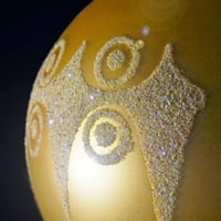 Christmas gold ball