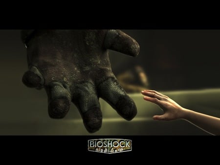 Bioshock - big daddy, bioshock, games, video games, little sister