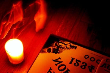 Ouija - ouija, candle, predict