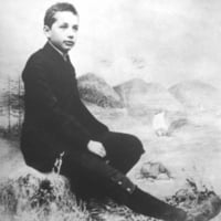 Young Albert Einstein - E=MCÂ²