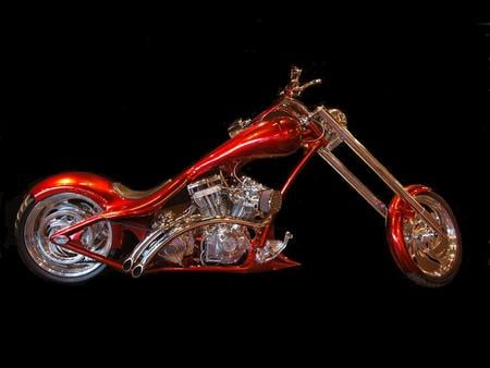 HD - chopper, motorcycle