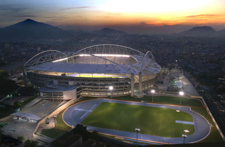 Engenhao Stadium- Brazil - brasil, modern, world cup, brazil, soccer, stadium, architecture, pan am games