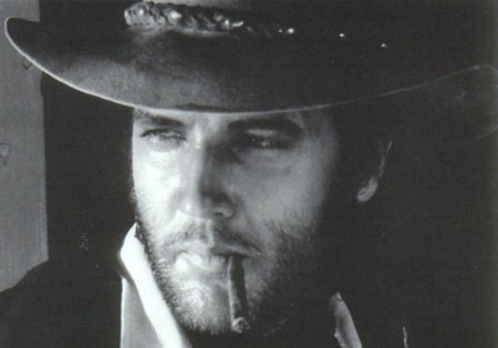 Elvis-in the movie Charro - hat, beard, elvis, the king