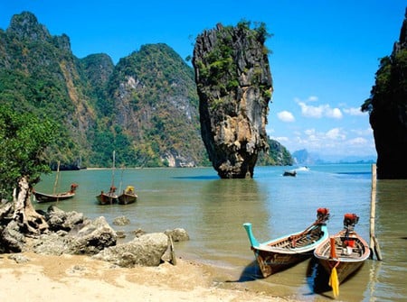 Krabi-Islands-Thailand - islands, coast, picture, thailand, cool, krabi