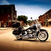 White Wall Tyres Harley