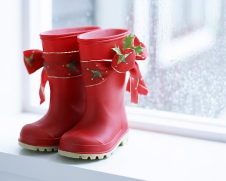 boot christmas - red, boot, shoes, christmas