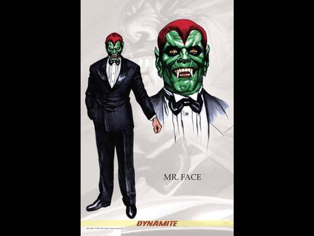 Mr Face - mr, face, fantasy, comic