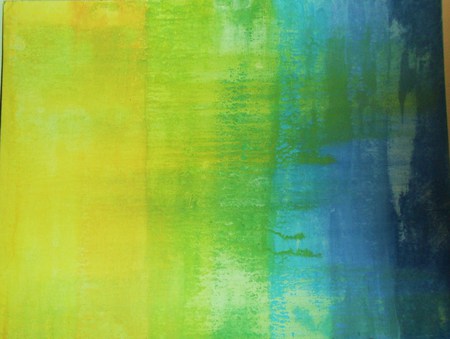 colorful - abstract, yellow, blue, green