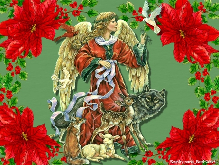 A Christmas angel