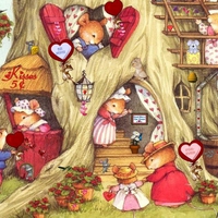 Mouse house love