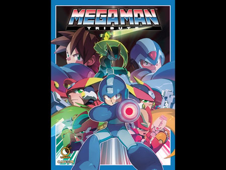 Mega Man Tribute - comic, fantasy, mega, tribute, man