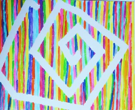 colorful stripes - colorful, abstract, swirl, stripes