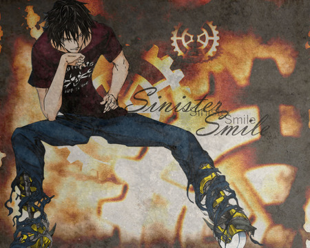 Sinister - air gear, king, sora, takeuchi, sky