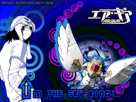 Sky King - sky, sora, king, takeuchi, air gear