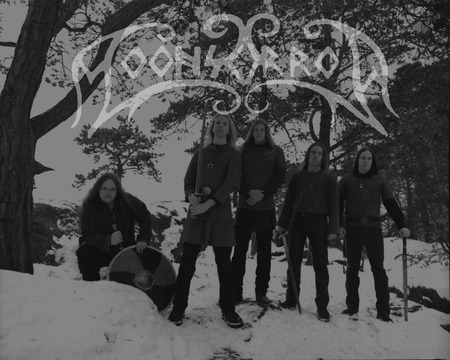 Moonsorrow - metal, moonsorrow, black and white, viking, band, heavy