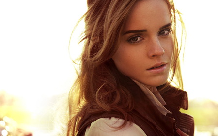 Emma Watson - emma, emma watson, uk, hermione, hot, watson, babe, harry potter, sunset