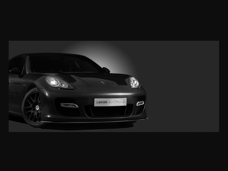 Porsche Panamera R - black, panamera, 2011, r