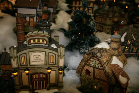 Mini Christmas Village - village, mini village, houses, christmas