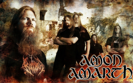 Amon Amarth - metal, band, amon amarth, heavy, death