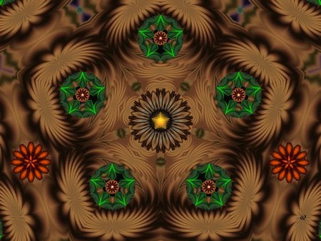 15 Stars - eye candy, collage, 3d, fractal, abstract