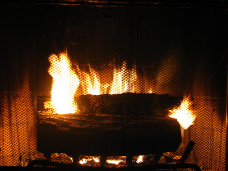 Fireplace, warmth on a cold night - warmth, fireplace, relaxing, fire