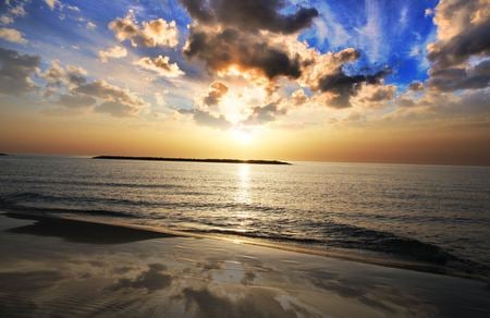 The beautiful sky - sky, beach, sea, beautiful