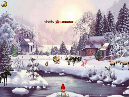 christmas wonderland - christmas, xmas, holidays, winter