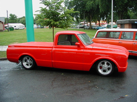 Custom 1967 Chevrolet truck - classic, chevy, custom, truck