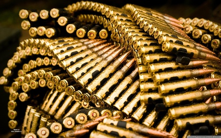 bullets - belt, bullets, wet, army, golden