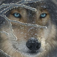 ice blue wolf