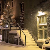 Snow in Helsinki, Finland