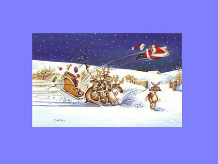 Fly Santa, Fly! - christmas, santa, reindeer, funny