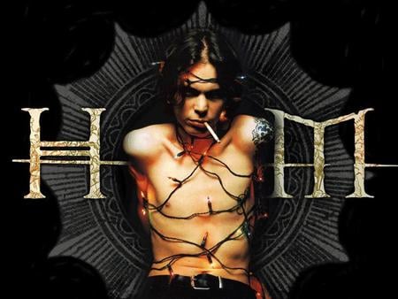 HIM - metal, ville valo, logo, him, rock, band, heavy