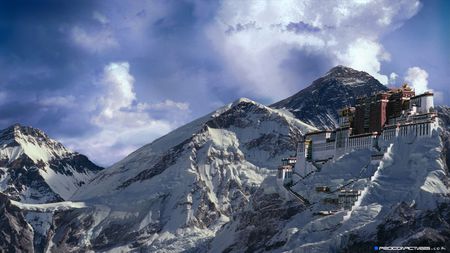 Tibet - mountain, nepal, snow, tibet, winter