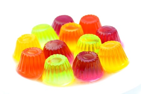 Jelly candies - red, candies, bonbon, delicious, bonbons, candy, jelly, orange, yelow