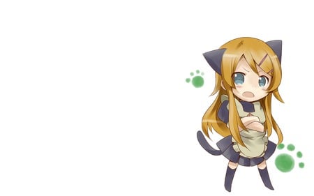 ore_no_imouto_ga_konna_ni_kawaii_wake_ga_nai - kirino, chibi, nekomimi, maid