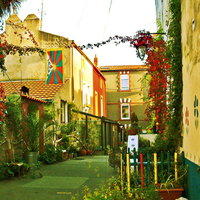 Colorful French Street