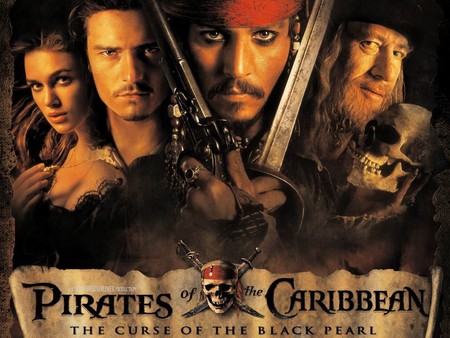 PIRATES OF THE CARIBBEAN - movie, sparrow, pirates, jack