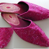 Punjabi Pink Ladies Shoes