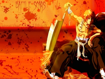 kurosaki ichigo - ichigo, awesome, sword, bleach