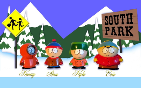 South Park - kyle, south park, stan, kenny, eric