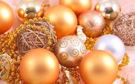 Christmas decorations - ball, balls, photography, garland, holidays, lovely, christmas, new year, cute, candles, decorations