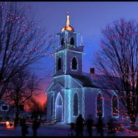 Little blue church