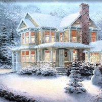 Snowy-Christmas-Scene