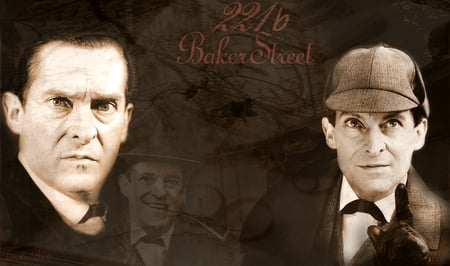 Jeremy Brett as Sherlock Holmes - jeremy brett, sherlock holmes, 22b baker street, tv show